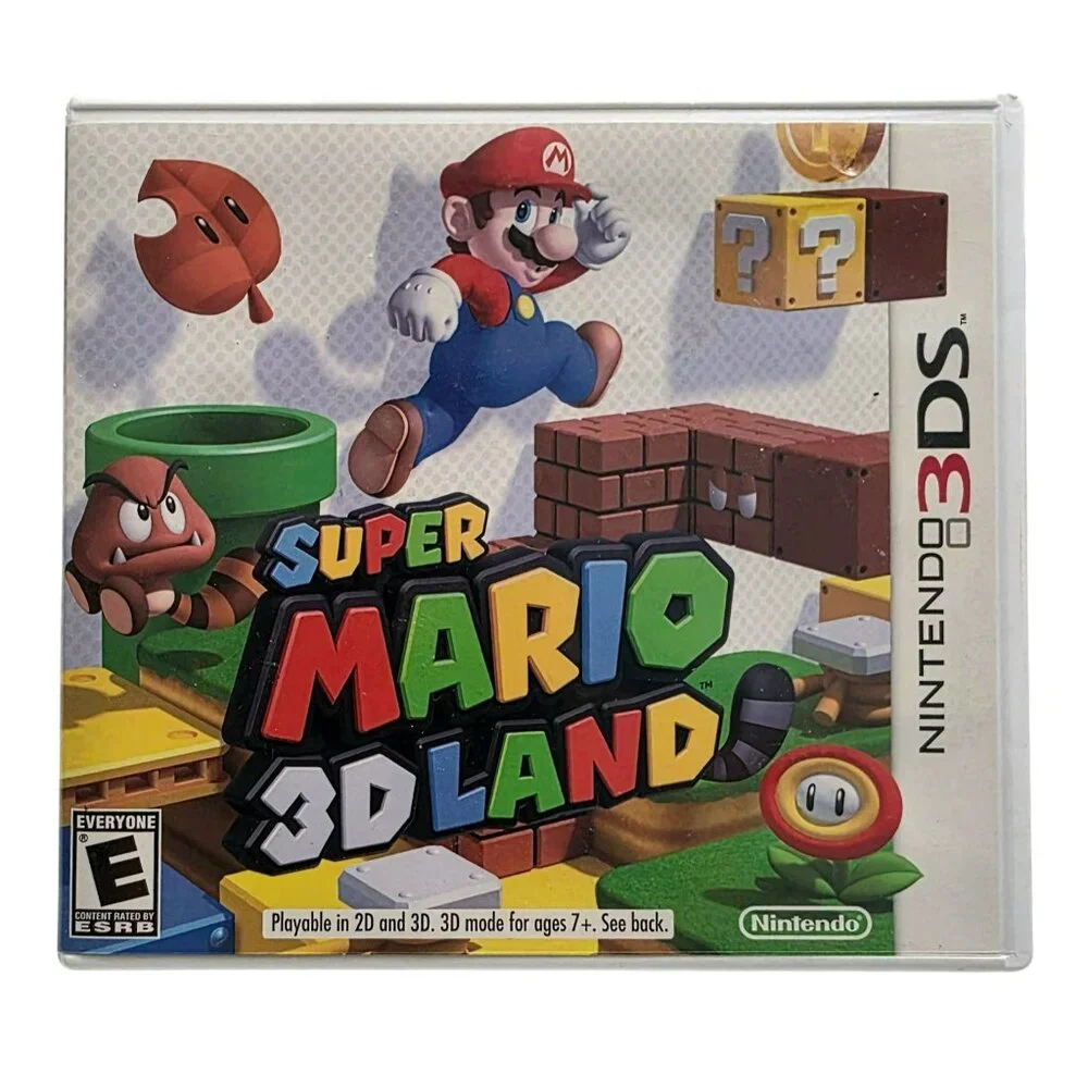 Super Mario 3D Land 3DS Video Game Nintendo Manual Advertising Complete CIB